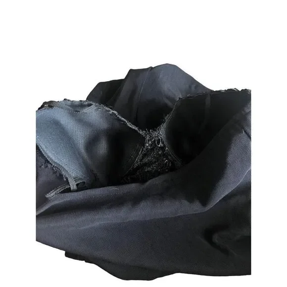 Vintage black lace short Bodycon dress - Picture 5 of 5